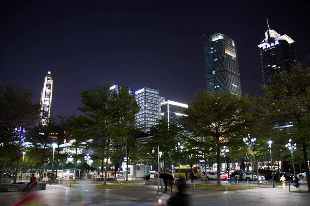 Shenzhen at night