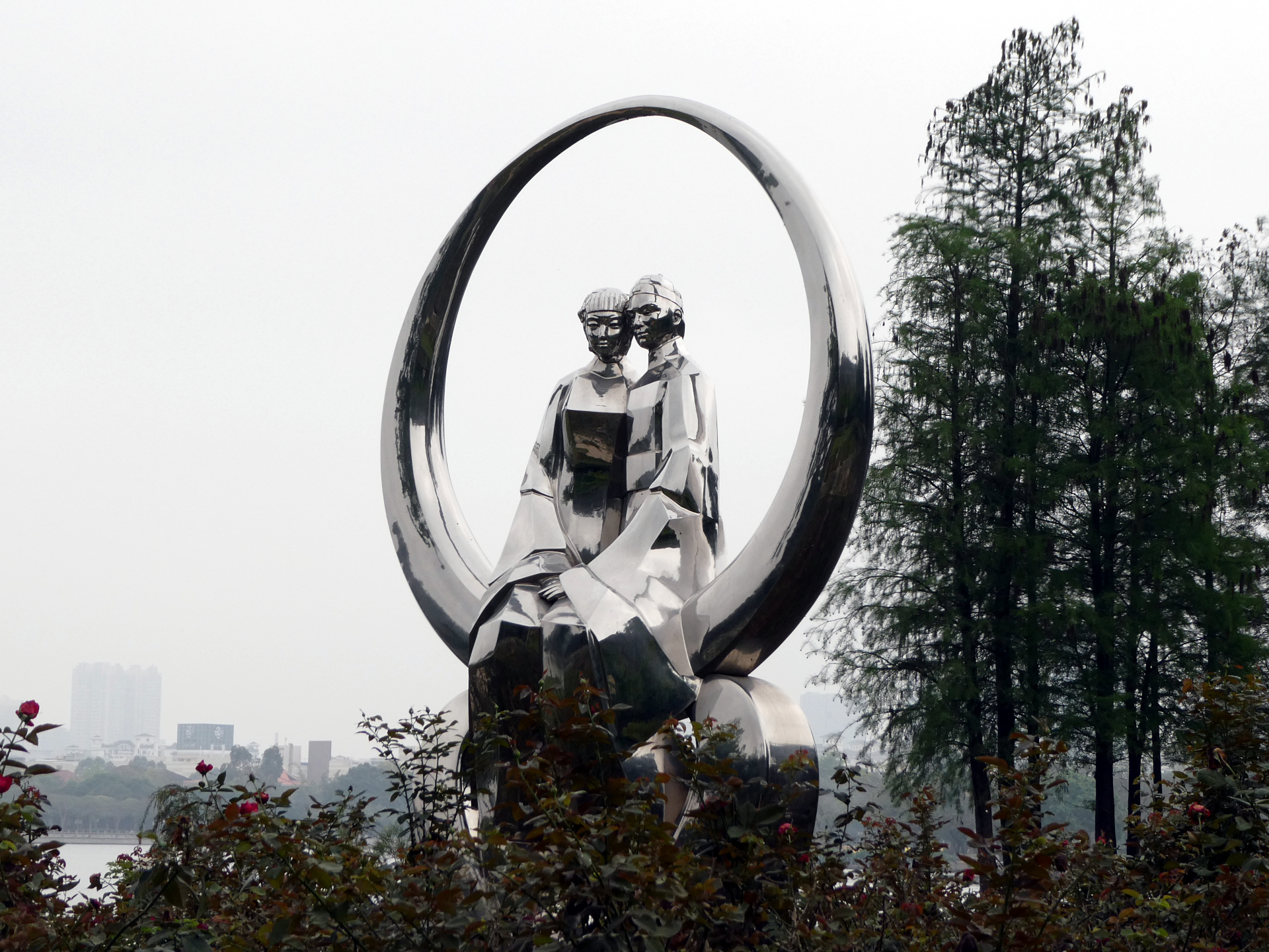 A statue